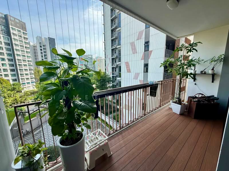 The Criterion, 7 Yishun Street 51, 3 Bedrooms, 893 sqft, Executive Condominium For Sale, by Thameem Ansari, 500207585 - Balcony - PropertyGuru.com.sg