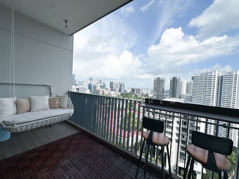 Highline Residences, 7 Kim Tian Road, 3 Bedrooms, 915 sqft, Condominium For Sale, by Kai Ting Cheng, 500207590 - Balcony - PropertyGuru.com.sg