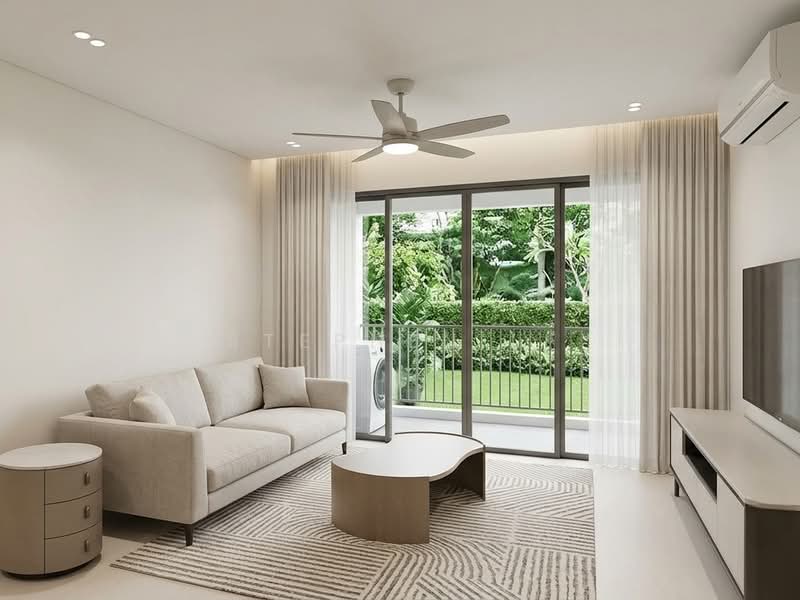 The Visionaire, 196 Canberra Drive, 3 Bedrooms, 850 sqft, Executive Condominium For Rent, by Stephen Li, 500207605 - Living Room - PropertyGuru.com.sg