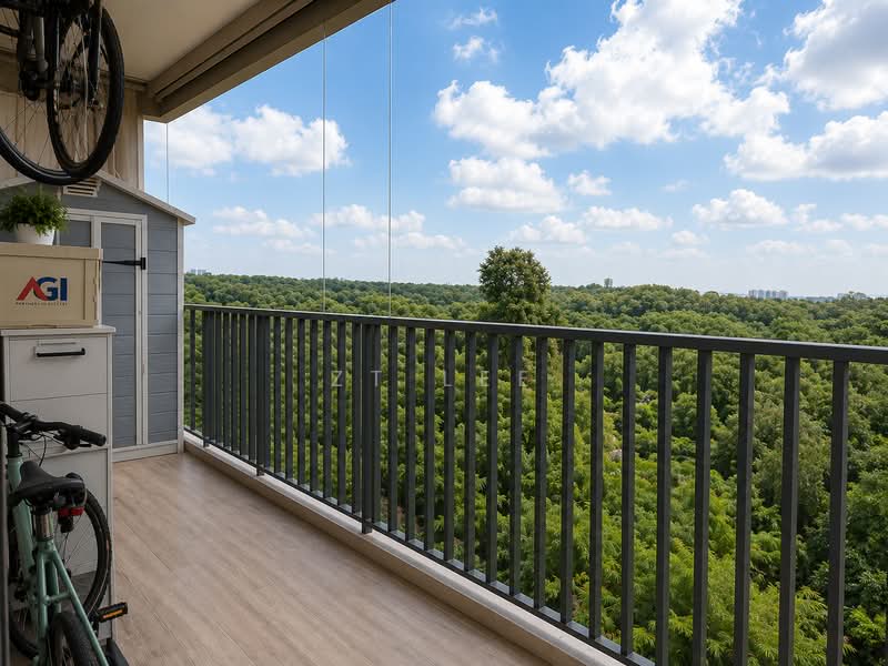 Heron Bay, Upper Serangoon View, 4 Bedrooms, 1,389 sqft, Executive Condominium For Sale, by ZT Lee, 500207617 - Balcony - PropertyGuru.com.sg