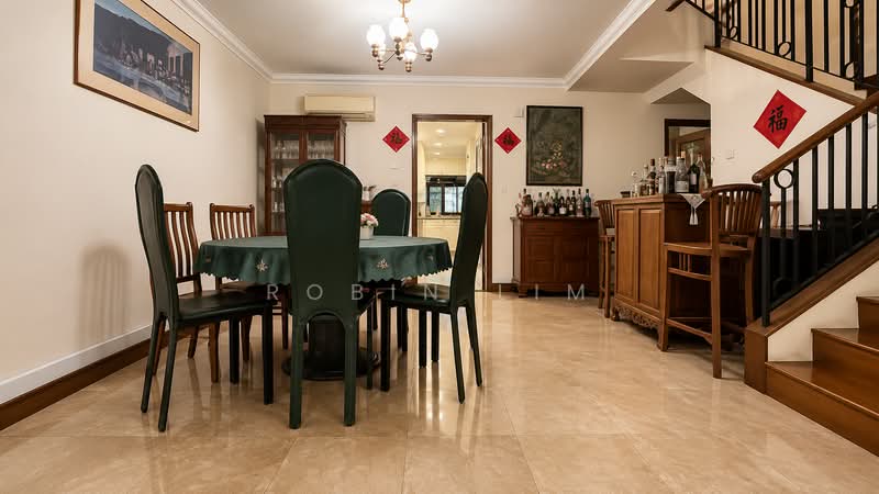 Tai Keng Gardens, Tai Keng Gardens, 5 Bedrooms, 3,600 sqft, Terraced House For Sale, by Robin Lim, 500207633 - Dining Room - PropertyGuru.com.sg
