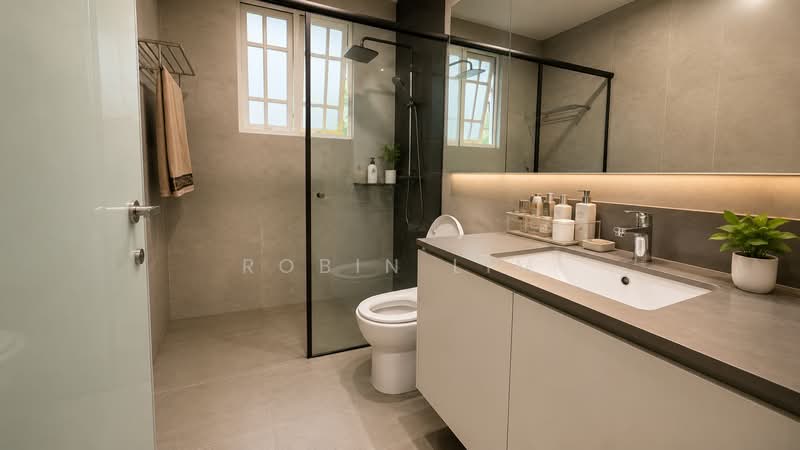 Tai Keng Gardens, Tai Keng Gardens, 5 Bedrooms, 3,600 sqft, Terraced House For Sale, by Robin Lim, 500207633 - Bathroom - PropertyGuru.com.sg