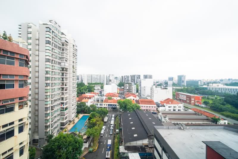 Jui Residences, 1177 Serangoon Road, 3 Bedrooms, 893 sqft, Condominium For Sale, by Jamie Sitoh, 500207638 - View from Balcony - PropertyGuru.com.sg