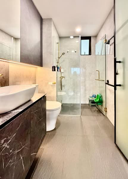 The Amore, 57A Edgedale Plains, 3 Bedrooms, 990 sqft, Executive Condominium For Sale, by William Quek, 500207639 - Bathroom - PropertyGuru.com.sg