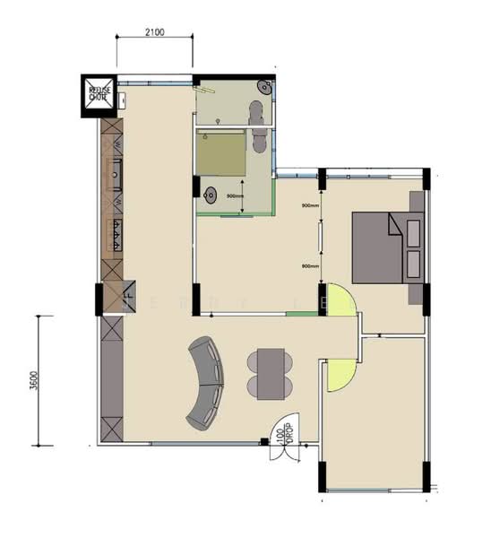 50 Hoy Fatt Road, 50 Hoy Fatt Road, 2 Bedrooms, 904 sqft, HDB Flat For Rent, by Jerry Lee, 500207653 - PropertyGuru.com.sg