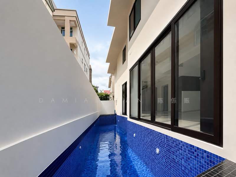 ⭐️SUPER CONVENIENT⭐️1 KM OF NYPS & RGPS⭐️NEAR TAN KAH KEE MRT⭐BRAND NEW 2.5-STY SEMI-D W/ POOL⭐️, Coronation Road Duchess Princess of Wales Prince King's Queen's Lutheran Tan Kim Harom Setangkai Namly Lim Tai See Jalan Ampang Haji Sixth Allamanda Watten Estate Hillcrest Greenwood Greenview Greenmead Shelford Linden Cassia Vanda Ming Teck Lantana, 4 Bedrooms, 7,000 sqft, Semi-Detached House For Sale, by Damian Tan 陈係赈, 500207656 - Exterior - PropertyGuru.com.sg