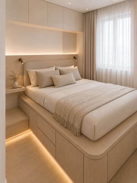 Cardiff Residence, 103 Cardiff Grove, Hougang / Punggol / Sengkang, 1 Bedroom, 420 sqft, Condominium For Sale, by Jaime Wu, 500207688 - Bedroom - PropertyGuru.com.sg