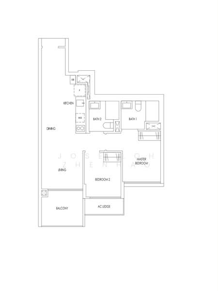 Treasure at Tampines, 17 Tampines Lane, 2 Bedrooms, 657 sqft, Condominium For Sale, by Jose Loh Zhenhao, 500207691 - PropertyGuru.com.sg