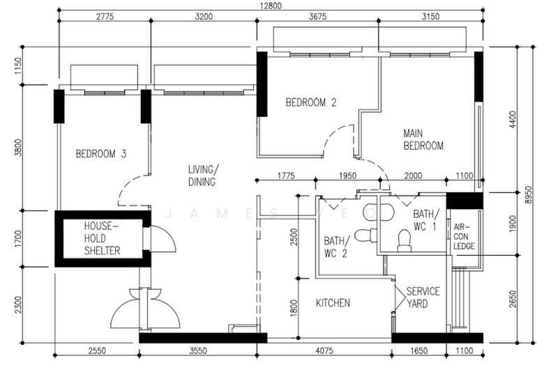 420C Northshore Drive, 420C Northshore Drive, 3 Bedrooms, 1,012 sqft, HDB Flat For Sale, by James Yeo, 500207712 - PropertyGuru.com.sg