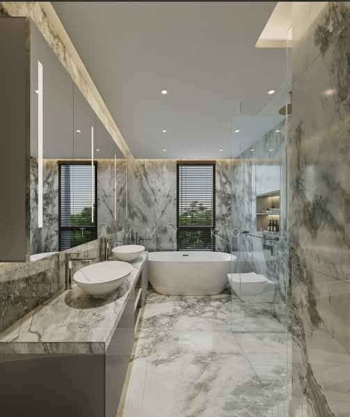 Chancery Hill Collection, Chancery Hill Road, Chancery Lane, Dyson Road, Tan Sim Boh Road, Chancery Hill Walk, 6 Bedrooms, 6,560 sqft, Semi-Detached House For Sale, by Tammy Koh, 500207723 - Bathroom - PropertyGuru.com.sg