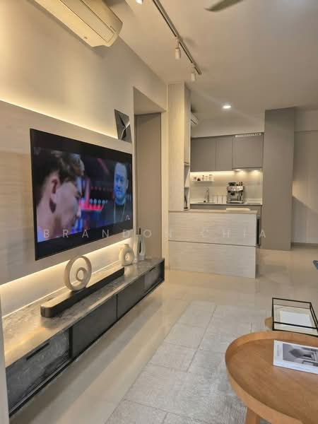 The Visionaire, 174 Canberra Drive, 2 Bedrooms, 721 sqft, Executive Condominium For Sale, by Brandon Chia, 500207752 - Living Room - PropertyGuru.com.sg