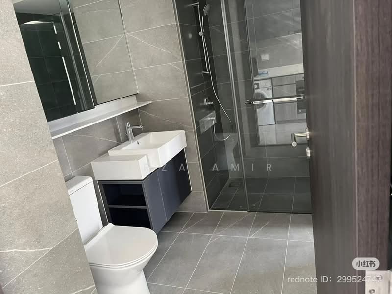 Riverfront Residences, 41 Hougang Avenue 7, 1 Bedroom, 463 sqft, Condominium For Rent, by Mirza Amir, 500207758 - Bathroom - PropertyGuru.com.sg