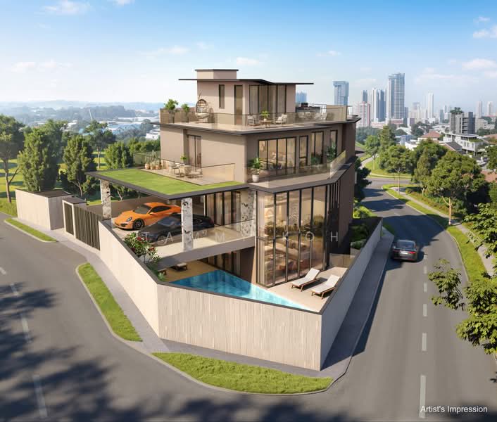 Chancery Hill Lane, Dyson, Chancery Hill Road, Tan Sim Boh road, , 5 Bedrooms, 9,759 sqft, Bungalow House For Sale, by Tammy Koh, 500207769 - Exterior - PropertyGuru.com.sg