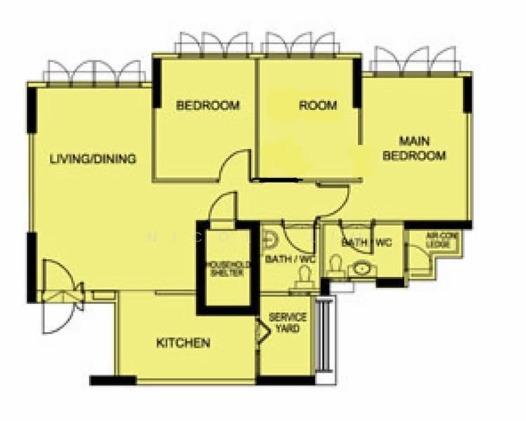 661A Edgedale Plains, 661A Edgedale Plains, 3 Bedrooms, 990 sqft, HDB Flat For Sale, by Nicole Lim, 500207822 - PropertyGuru.com.sg