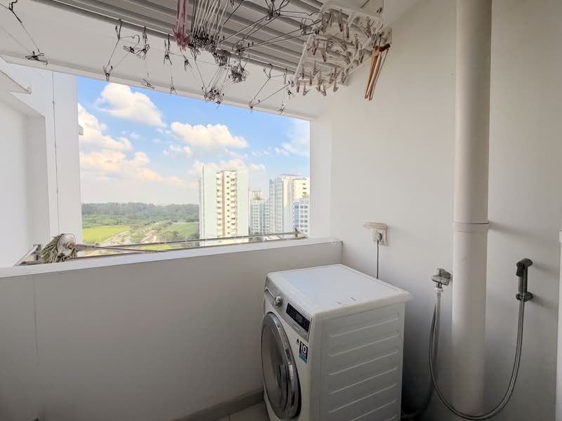 661A Edgedale Plains, 661A Edgedale Plains, 3 Bedrooms, 990 sqft, HDB Flat For Sale, by Nicole Lim, 500207822 - Balcony - PropertyGuru.com.sg