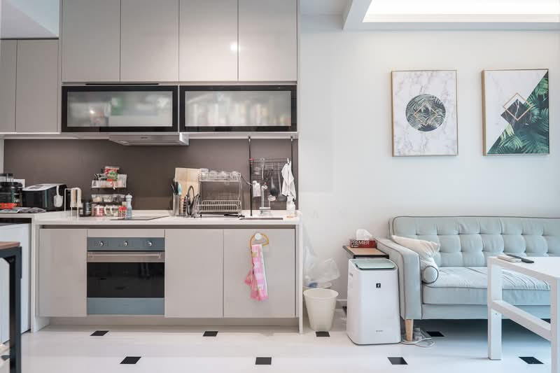 Sophia Hills, 9 Mount Sophia, 1 Bedroom, 570 sqft, Condominium For Sale, by K.S Tan, 500207835 - Kitchen - PropertyGuru.com.sg
