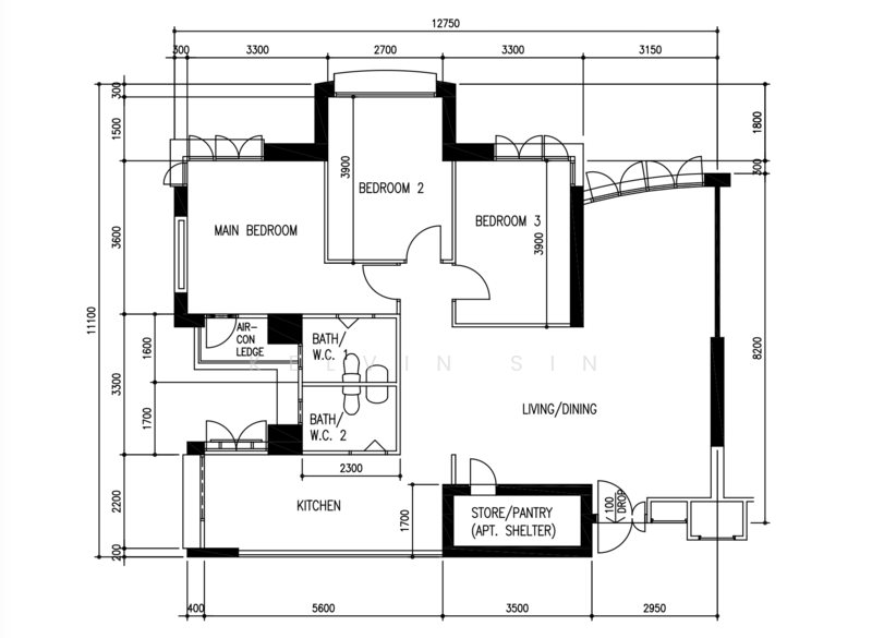 18 Jalan Tenteram, 18 Jalan Tenteram, 3 Bedrooms, 1,130 sqft, HDB Flat For Sale, by Kelvin Sin, 500207854 - PropertyGuru.com.sg