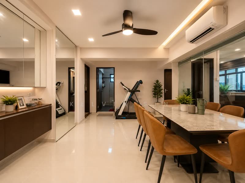 18 Jalan Tenteram, 18 Jalan Tenteram, 3 Bedrooms, 1,130 sqft, HDB Flat For Sale, by Kelvin Sin, 500207854 - Dining Room - PropertyGuru.com.sg