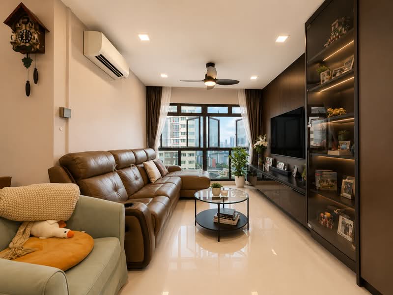 18 Jalan Tenteram, 18 Jalan Tenteram, 3 Bedrooms, 1,130 sqft, HDB Flat For Sale, by Kelvin Sin, 500207854 - Living Room - PropertyGuru.com.sg
