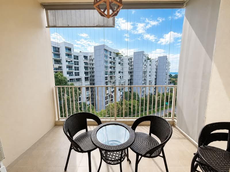 Watercolours, 31 Pasir Ris Link, 3 Bedrooms, 958 sqft, Executive Condominium For Rent, by Yvonne Lim, 500207855 - Balcony - PropertyGuru.com.sg