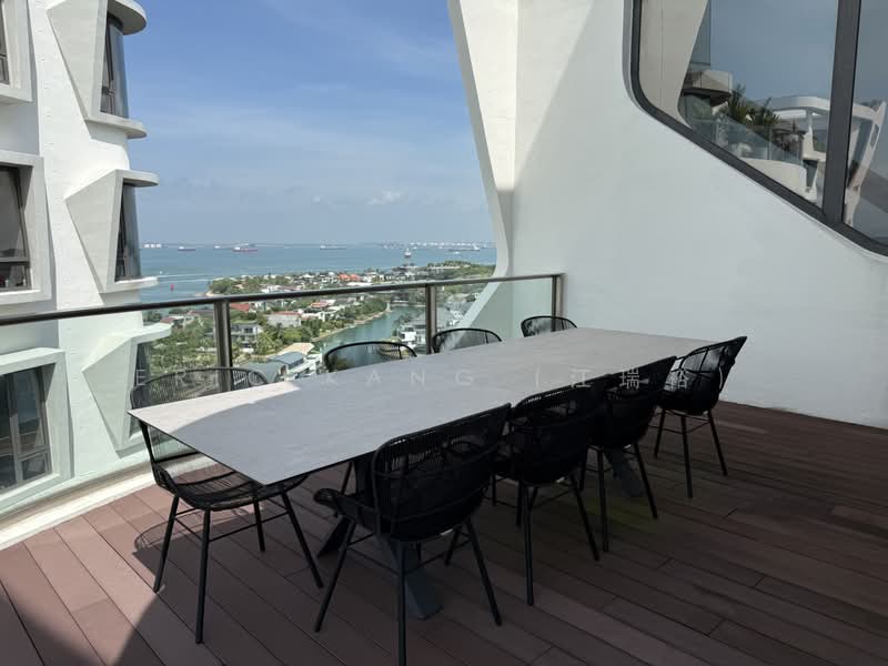 Cape Royale, 25 Cove Way, 3 Bedrooms, 3,391 sqft, Condominium For Sale, by Eric KANG (江瑞裕), 500207926 - Balcony - PropertyGuru.com.sg