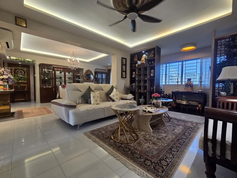 514 Serangoon North Avenue 4, 514 Serangoon North Avenue 4, 3 Bedrooms, 1,313 sqft, HDB Flat For Sale, by Cheryl Tan, 500207961 - Living Room - PropertyGuru.com.sg