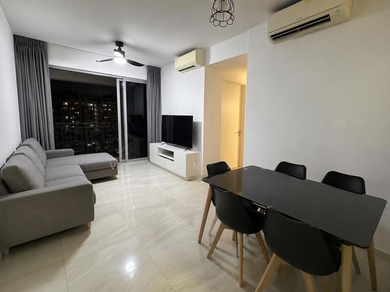 High Park Residences, 27 Fernvale Road, 3 Bedrooms, 872 sqft, Condominium For Sale, by Vivien Yeo, 500207964 - Living Room - PropertyGuru.com.sg