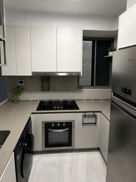 High Park Residences, 27 Fernvale Road, 3 Bedrooms, 872 sqft, Condominium For Sale, by Vivien Yeo, 500207964 - Kitchen - PropertyGuru.com.sg