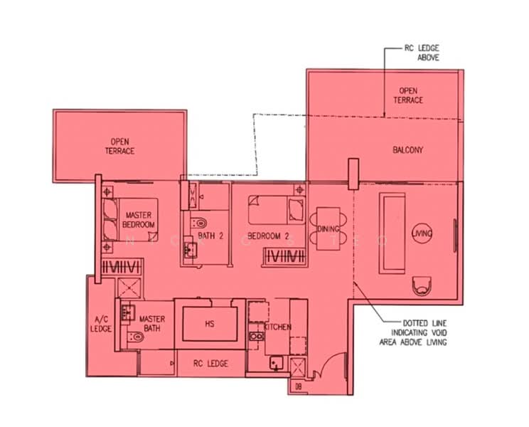 The Trilinq, Jalan Lempeng, 2 Bedrooms, 1,336 sqft, Condominium For Rent, by Nick C.S Teo, 500207969 - PropertyGuru.com.sg