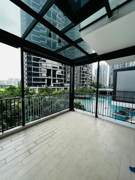 The Trilinq, Jalan Lempeng, 2 Bedrooms, 1,336 sqft, Condominium For Rent, by Nick C.S Teo, 500207969 - Balcony - PropertyGuru.com.sg