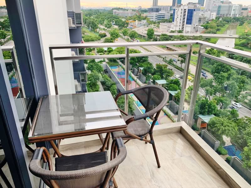 Parc Riviera, 101 West Coast Vale, 1 Bedroom, 463 sqft, Condominium For Sale, by Lawrence Hong, 500207973 - Balcony - PropertyGuru.com.sg