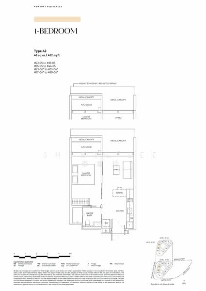 Newport Residences, 80 Anson Road, 1 Bedroom, 452 sqft, Condominium For Sale, by Sheryl Lee 李雪玲, 500207990 - Master Bedroom - PropertyGuru.com.sg