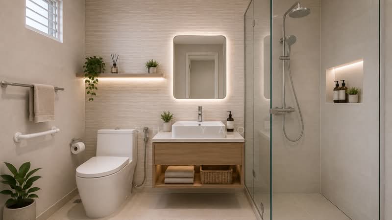 938 Jurong West Street 91, 938 Jurong West Street 91, 3 Bedrooms, 1,119 sqft, HDB Flat For Sale, by Shi Yao, 500208006 - Bathroom - PropertyGuru.com.sg