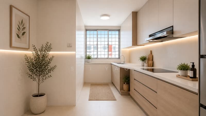 938 Jurong West Street 91, 938 Jurong West Street 91, 3 Bedrooms, 1,119 sqft, HDB Flat For Sale, by Shi Yao, 500208006 - Kitchen - PropertyGuru.com.sg