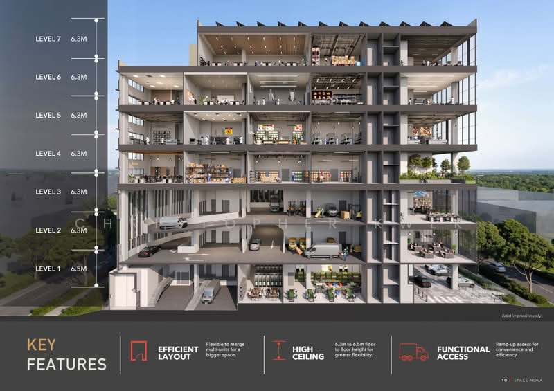 Space Nova, , 1,625 sqft, Light Industrial (B1) For Sale, by Christopher Kwek, 500208032 - Interior - CommercialGuru.com.sg