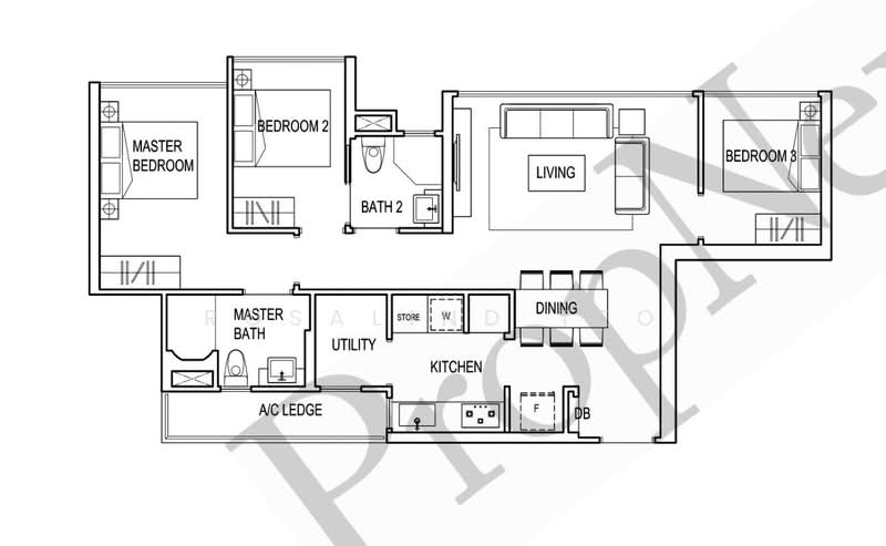 Symphony Suites, 17 Yishun Close, 3 Bedrooms, 893 sqft, Condominium For Sale, by Rosalind Teo, 500208100 - PropertyGuru.com.sg