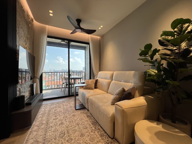 Mori, 223 Guillemard Road, 2 Bedrooms, 710 sqft, Condominium For Sale, by Hansel Tan, 500208216 - Living Room - PropertyGuru.com.sg