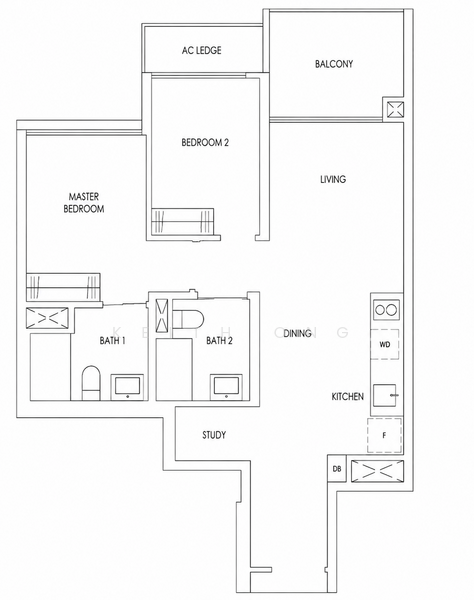 Treasure at Tampines, 57 Tampines Lane, Pasir Ris / Tampines, 2 Bedrooms, 678 sqft, Condominium For Sale, by Keith Ong, 500208220 - PropertyGuru.com.sg