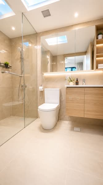 Treasure at Tampines, 57 Tampines Lane, Pasir Ris / Tampines, 2 Bedrooms, 678 sqft, Condominium For Sale, by Keith Ong, 500208220 - Bathroom - PropertyGuru.com.sg
