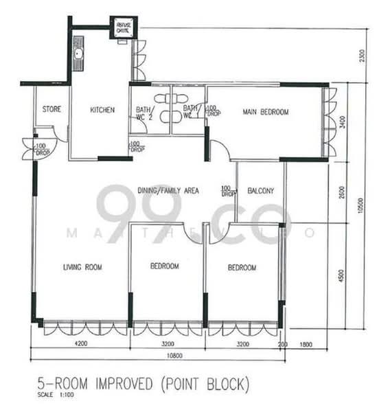 117 Bukit Merah Central, 117 Bukit Merah Central, 3 Bedrooms, 1,259 sqft, HDB Flat For Sale, by Matthew Leo, 500208265 - PropertyGuru.com.sg
