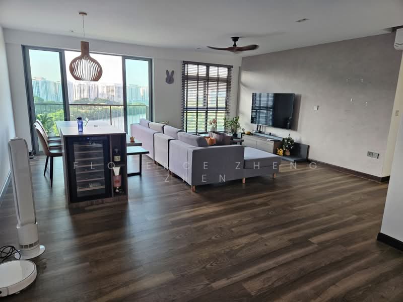 477C Upper Serangoon View, 477C Upper Serangoon View, 3 Bedrooms, 1,238 sqft, HDB Flat For Rent, by Florence Zheng Zhen, 500208273 - Living Room - PropertyGuru.com.sg