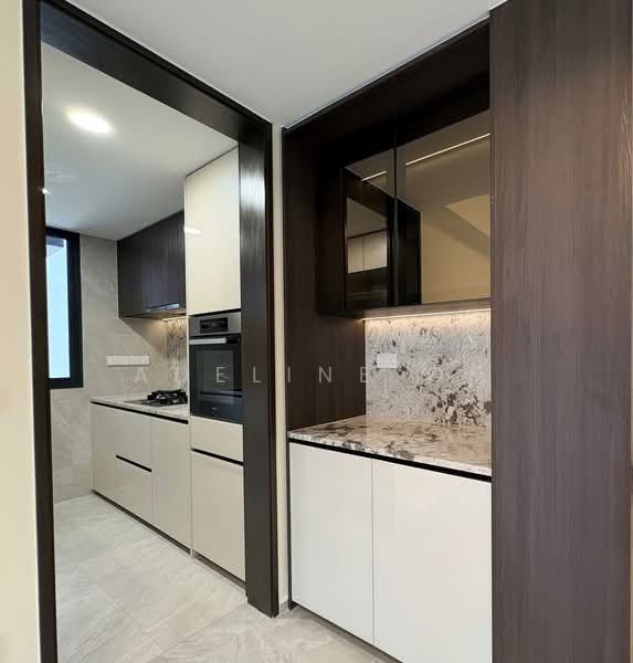 Tembusu Grand, 94 Jalan Tembusu, 3 Bedrooms, 990 sqft, Condominium For Rent, by Adeline Oh, 500208296 - Kitchen - PropertyGuru.com.sg