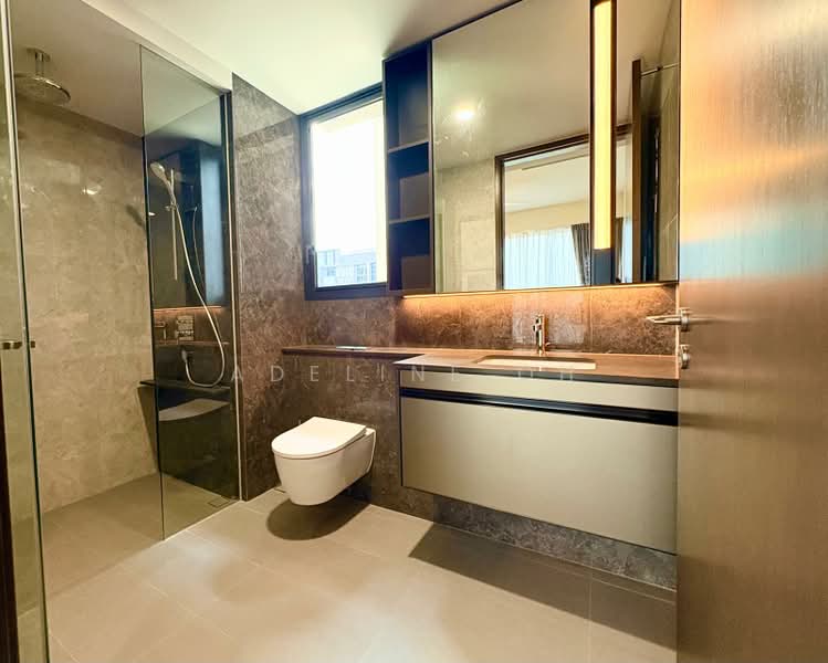 Tembusu Grand, 94 Jalan Tembusu, 3 Bedrooms, 990 sqft, Condominium For Rent, by Adeline Oh, 500208296 - Bathroom - PropertyGuru.com.sg