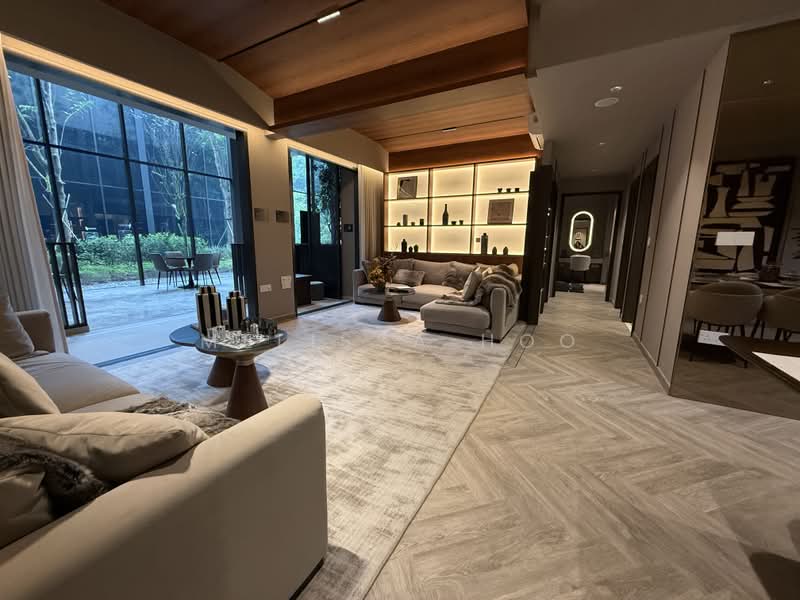 Springleaf Residence, 811 Upper Thomson Road, 5 Bedrooms, 1,453 sqft, Condominium For Sale, by Melissa Hoo, 500208308 - Living Room - PropertyGuru.com.sg