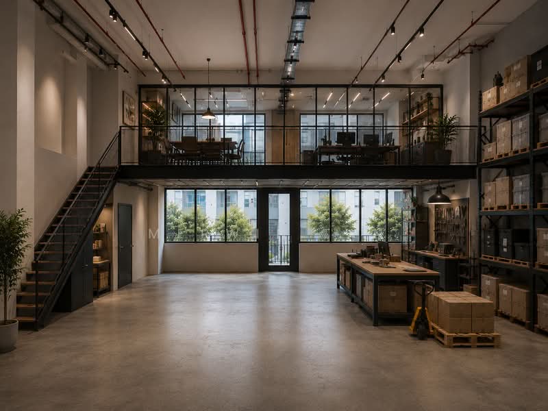 Space 18, 18 Lorong Ampas, 1,787 sqft, Light Industrial (B1) For Sale, by Merwin Tan, 500208312 - Artist ID Impression (For Reference) - CommercialGuru.com.sg
