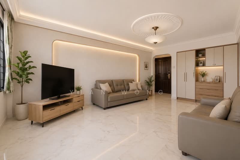 22 Saint George's Road, 22 Saint George's Road, 3 Bedrooms, 1,270 sqft, HDB Flat For Sale, by Yian Wong, 500208320 - Living Room - PropertyGuru.com.sg