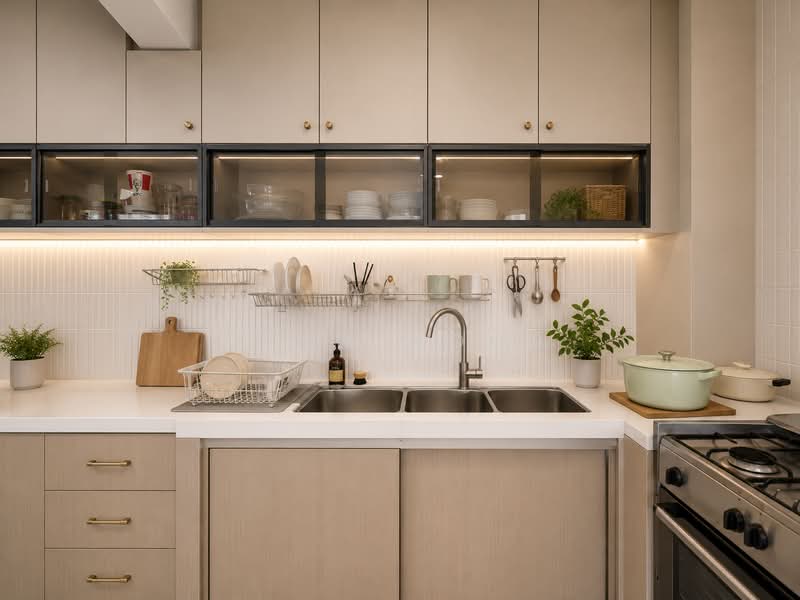 22 Saint George's Road, 22 Saint George's Road, 3 Bedrooms, 1,270 sqft, HDB Flat For Sale, by Yian Wong, 500208320 - Kitchen - PropertyGuru.com.sg