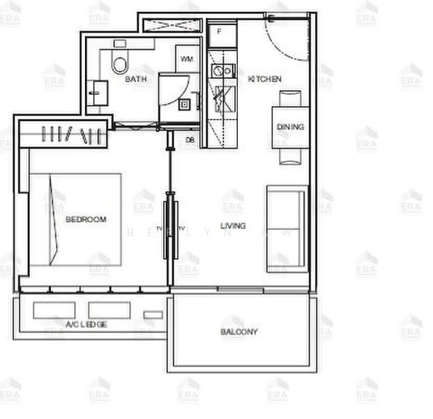 6 Derbyshire, 6 Derbyshire Road, 1 Bedroom, 473 sqft, Condominium For Sale, by Berlyn Aw, 500208355 - PropertyGuru.com.sg