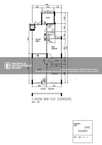422 Ang Mo Kio Avenue 3, 422 Ang Mo Kio Avenue 3, 3 Bedrooms, 785 sqft, HDB Flat For Sale, by Cheryl Tan, 500208379 - PropertyGuru.com.sg
