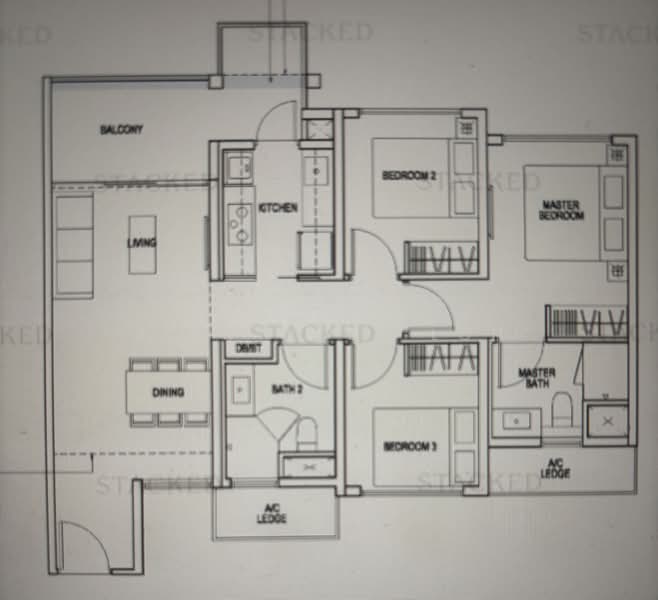 The Brownstone, 152 Canberra Drive, 3 Bedrooms, 936 sqft, Executive Condominium For Sale, by Alexander Loh, 500208382 - PropertyGuru.com.sg